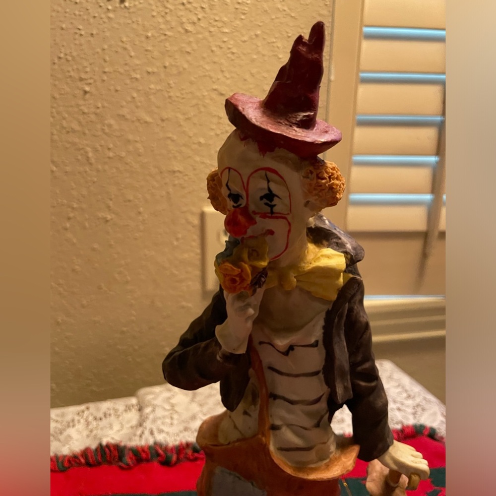 Rare Vintage 14 inch Whimsical Hobo Clown